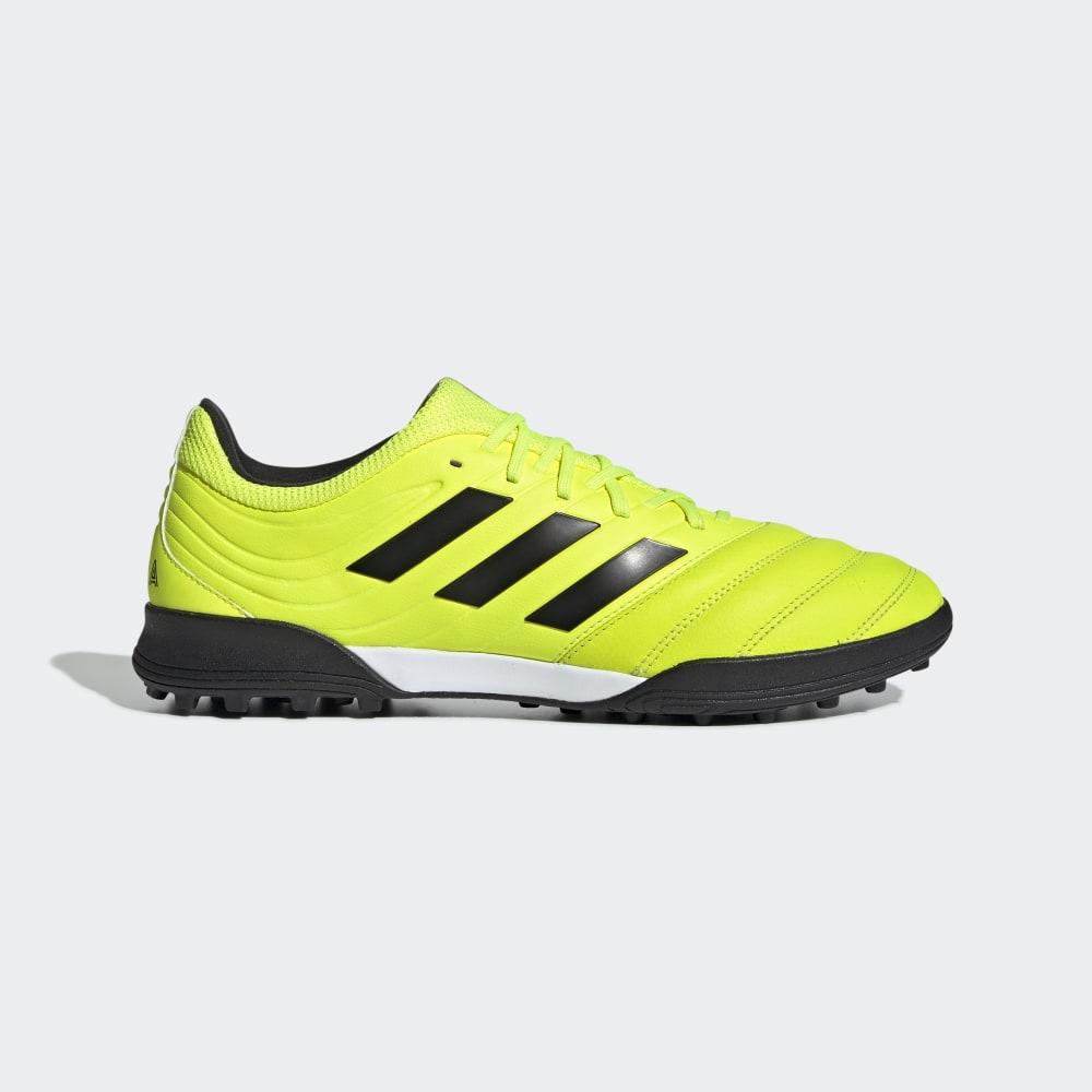 Adidasi Fotbal Adidas Copa 19.3 Turf Dama Romania - Galbeni/Negrii F35507